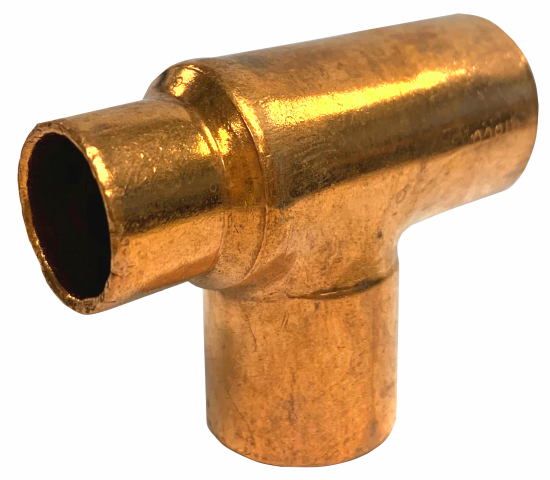 Copper Reducing Tee