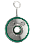 Single plate check valve
