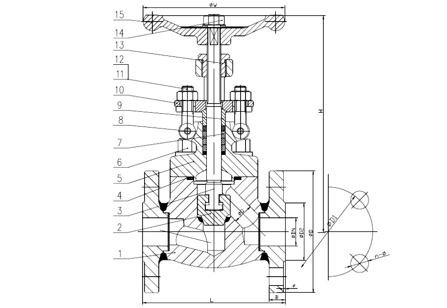 JIS 10K SS316 Globe Valve ​1
